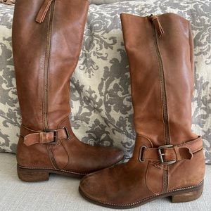 Seychelles Brown Leather Riding boots